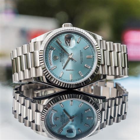 rolex day date 36 blue|Rolex Day-Date 36 cost.